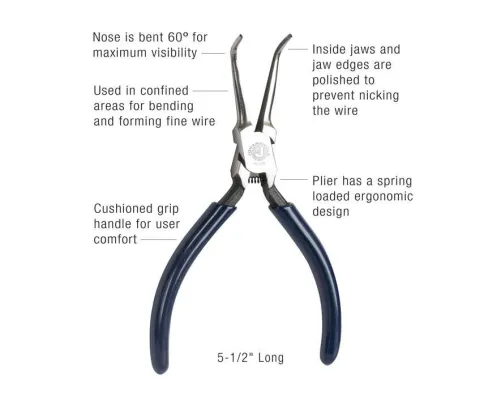 Jonard - JIC-3385 - Curved Needle Nose Pliers