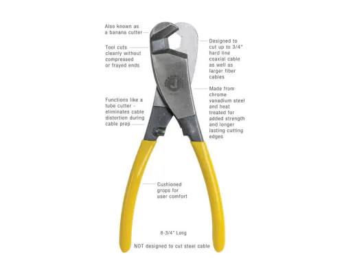 Jonard - JIC-750 - 3/4" COAX Cable Cutter