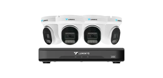 Luminys - K54-4L1A2 - 4 Channel 5MP LumiLuxLite IP Bundle