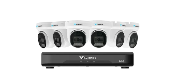 Luminys - K56-8L1A2 - 8 Channel 5MP LumiLuxLite IP Bundle