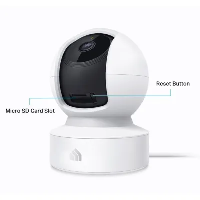 TP-Link - KC410S - KC410S KASA SPOT SECURITY CAM WRLS PAN TILT 24/7 RECORDING