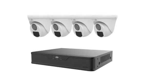 Uniview - KIT/XVR301-04G3/4*UAC-T122-AF28M - Metal