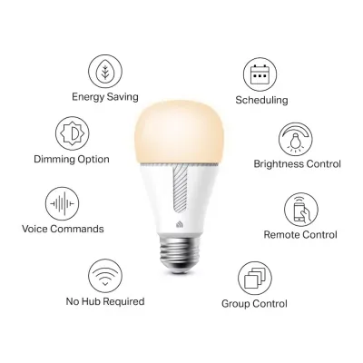 TP-Link - KL110 - SMART WIFI LED BULB WITH ACCS DIMMABLE SOFT WHITE