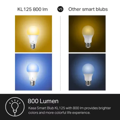 TP-Link - KL125 - KASA SMART LIGHT BULB ACCS MULTICOLOR