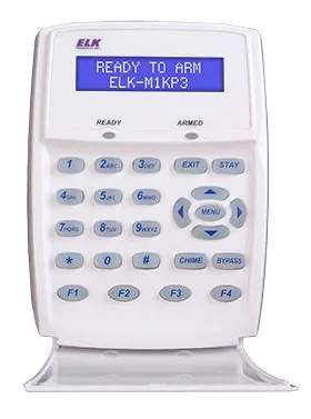 ELK - M1KP3 - LCD Keypad 32 Char. with Door