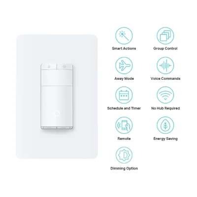 TP-Link - KS200MP2 - KASA SMART WI-FI LIGHT SWITCH WRLS MOTION-ACTIVATED