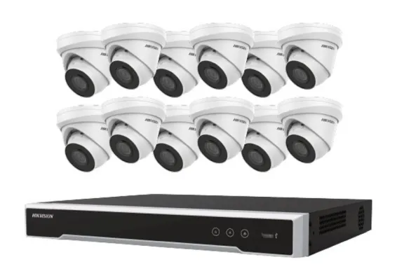 HIKVISION - EKI-K164T412 - KIT 4KNVR 16CH4TB 12TR 4MP