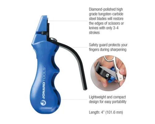 Jonard - KSS-1 - Knife And Scissor Sharpener