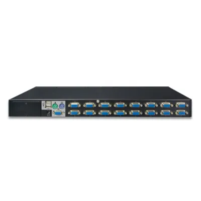 PLANET - KVM-210-16 - 16-Port Combo KVM Switch: Up to 256 computers, On Screen Display (OSD), Quick View Setting (QVS)
