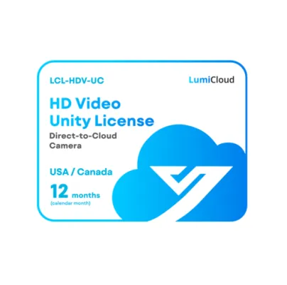 Luminys - LCL-HDV-UC - LumiCloud HD Video Unity Direct-to-Cloud Camera (Annual Subscription License)