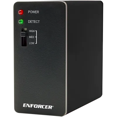 SECO-LARM - LD-1123-PAQ - Single Channel Loop Detector, 12~24VAC/VDC, single loop input, 7 adjustable sensitivity settings, 2 relays: Pulse or Presence/fault, 11-pin Connector, ABS/Aluminum Housing, Power-on Automatic Reset and Manual reset Functions
