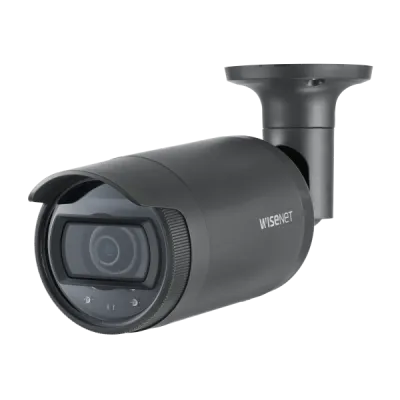 Hanwha - LNO-6022R - 2MP Outdoor Network Bullet Camera with Night Vision with Built-in 4mm fixed lens