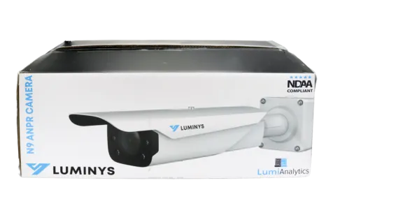 Luminys - N9L-4RAL - 4MP License Plate Recognition IP Camera 10-50mm, IR LEDs