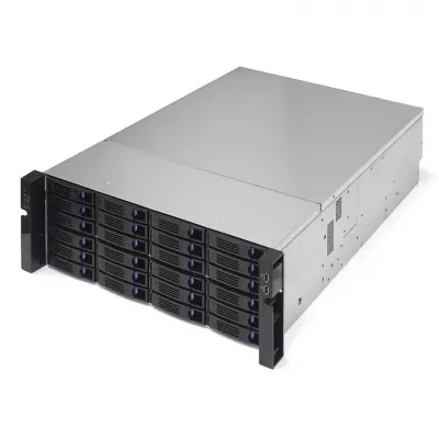 Luxriot - LR2-4U-XSVR2-80TB - 4U SERVER- 80TB (HOT SWAP RAID6) 24 bay Hot Swap Chassis. Total of 23x3TB Drives