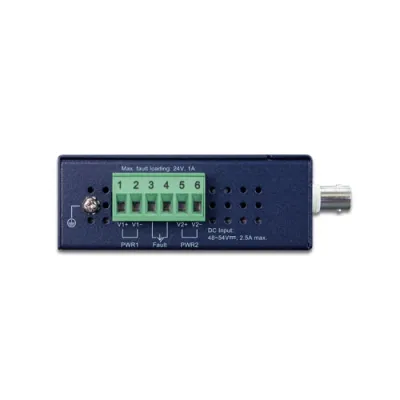 Planet - LRP-201-KIT - Industrial 1-Port 10/100/1000T Ultra PoE + 1-Port Coax/UTP Long Reach PoE Kit (LRP-201ET + LRP-201HT)
