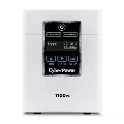 CYBERPOWER - M1100XL - CyberPower Medical Grade 1100VA/880W UPS 120V (6) NEMA 5-15R-HG Outlets, NEMA 5-15P-HG Plug, SNMP Slot, Extended Battery Option, Tested to 60601-1, 3Yr Warranty