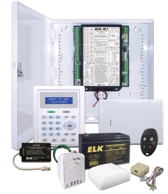 ELK - M1GSYS4STW - M1GSYS4S Kit w/Wireless Receiver and ELK-6010 Keychain Remote