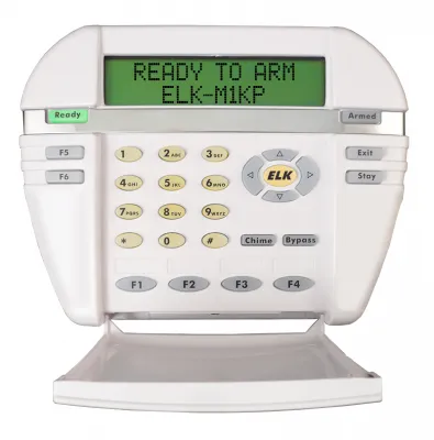 ELK - M1KP - LCD Keypad, GREEN LCD, 32 Char. Alphanumeric, 6.875" W x 5.25" H