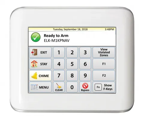 ELK - M1KPNAV - Touchscreen Keypad, Navigator, 3.5" diag.