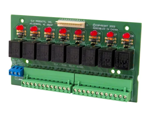 ELK - M1RB - Relay Board, 8 form C, Connects to M1, M1XOVR, or M1XOV