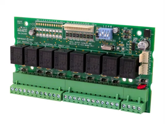 ELK - M1XOVR - 16 Output Expander, 8 voltage (flying leads) + 8 relays