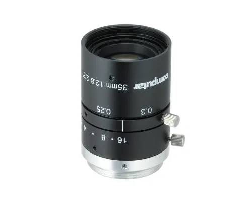 Computar - M3528-MPW3 - 6MP 2/3" 35mm F2.8 Machine Vision Lens (C-Mount)