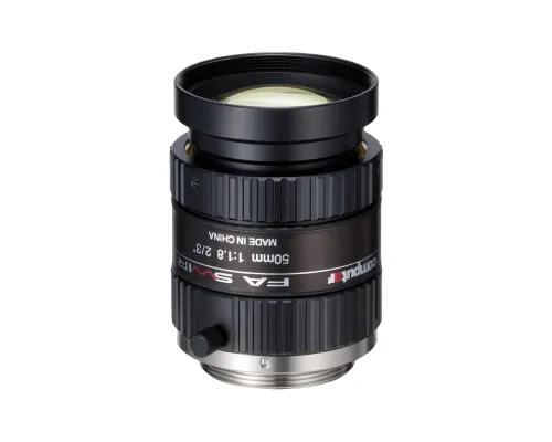 Computar - M5018-SW - 2/3" 50mm, F1.8,  Manual Iris, SWIR (C- Mount)