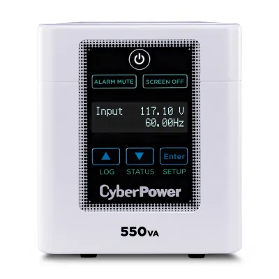 Cyber Power - M550L - UPS SYSTEMS Hospital/Medical Grade 550VA/440W UPS, 120V
