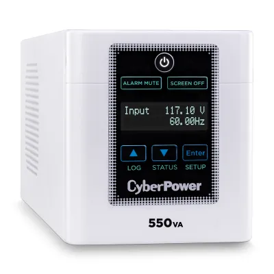 Cyber Power - M550L - UPS SYSTEMS Hospital/Medical Grade 550VA/440W UPS, 120V