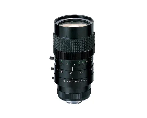 Computar - M6Z1212-3S - 2/3" 12.5-75mm f1.2 6X Manual Zoom, Manual Iris with locking set screws (C-Mount)