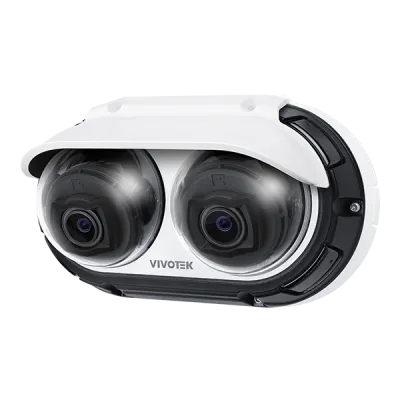 Vivotek - MA9311-EHTV - V-Series 5MPx2 Dual-Sensor AI Camera 3.2-7.7mm IP66 IK10
