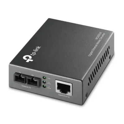 TP-Link - MC200CM - MC200CM 2PORT 10/100/1000 RJ45/PERP SC UP TO 550M MODULE SWITCHING AC