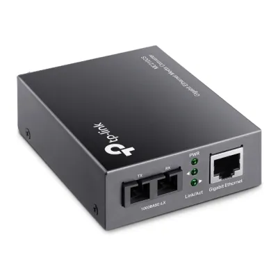 TP-Link - MC210CS - MC210CS 2PORT 10/100/1000 RJ45/PERP SC UP TO 15KM MODULE SWITCHING AC