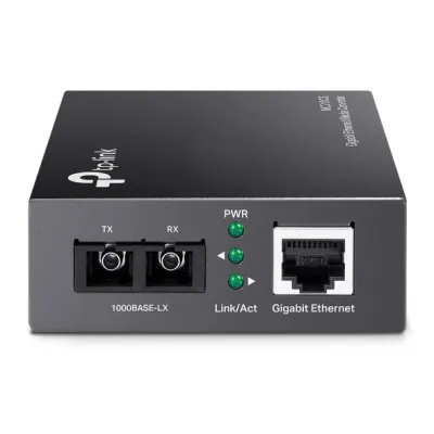 TP-Link - MC210CS - MC210CS 2PORT 10/100/1000 RJ45/PERP SC UP TO 15KM MODULE SWITCHING AC