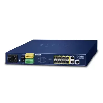 Planet - MGSD-10080F - 13" 6-Port 100/1G SFP + 2-Port 1G/2.5G SFP + 2-Port 10/100/1000T L2/L4 Managed Metro Ethernet Switch
