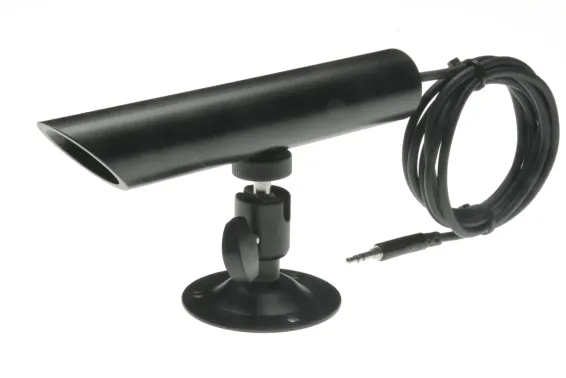 ETS - ML1-WBM - IP57 Un-Pre-Amplified, Bullet Style, Weather proof, Omni-directional Microphone, 6' 3.5mm Cord