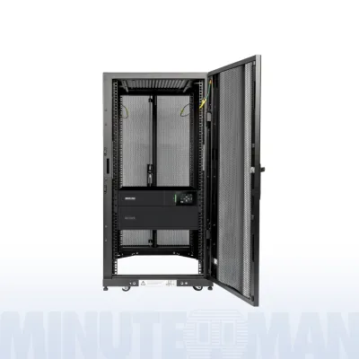 MINUTEMAN - MMCAB24S8K - Half-height, 24U Cabinet with 8kVA UPS