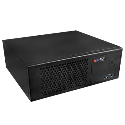 ACTI - MMS-100 - 150-Channel 1-Bay Media Management Station with HDMI, DVI and Display port, 4-channel free license included
