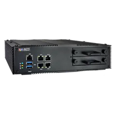 Acti - MNR-110P - 4-Channel Transportation Standalone NVR with 4-port PoE Connectors