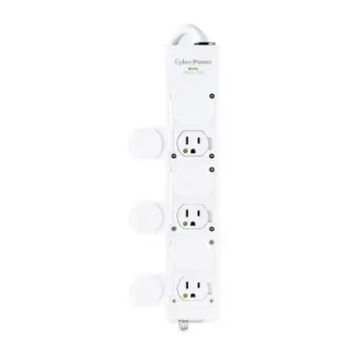 CYBERPOWER - MPV615S - Medical Grade Surge Protector, 6-outlet, 1560 Joules with 15' cord.