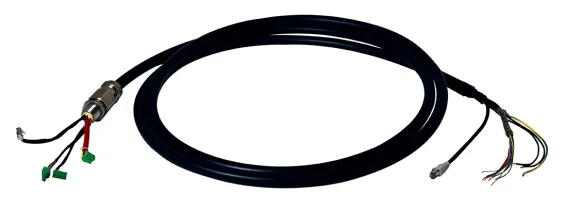 VideoTec - MPX2CABL101 - Cabling for MPX SERIES2, 10m (32,8ft)  (unarmoured cable and barrier cable gland): 1 ethernet cable, power supply wires, signal wires