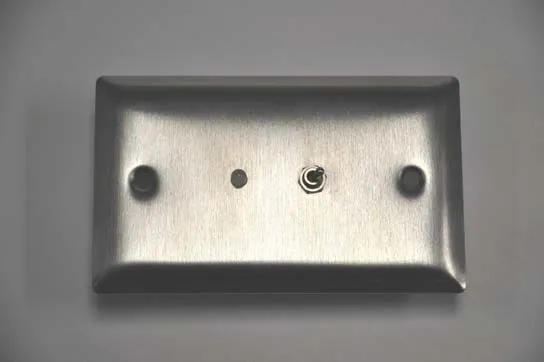 ETS - MSP-1 - Mute Switch Plate Stainless Steel