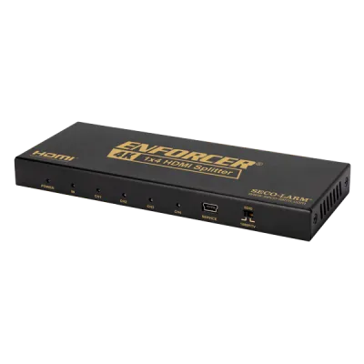 SECO-LARM - MVD-AH14-01Q - 4K HDMI Splitter – 4 HDMI Outputs