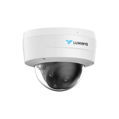 Luminys - N3D-4LA2 - N3-L Mainstream Series 4MP LumiLuxSmart IP Standard Size Dome 2.8mm, IR, White-light LEDs, and Dual-mode
