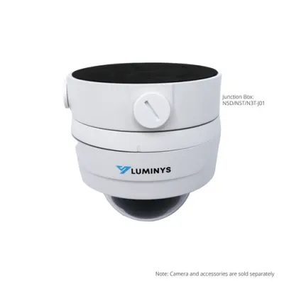 Luminys - N3D-4LA2 - N3-L Mainstream Series 4MP LumiLuxSmart IP Standard Size Dome 2.8mm, IR, White-light LEDs, and Dual-mode