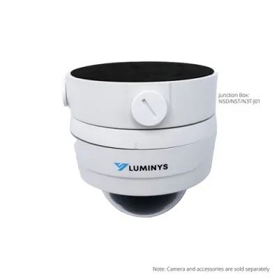 Luminys - N3D-4LAV - N3-L Mainstream Series 4MP LumiLuxSmart IP Standard Size Dome 2.7-13.5mm, IR, White-light LEDs, and Dual-mode