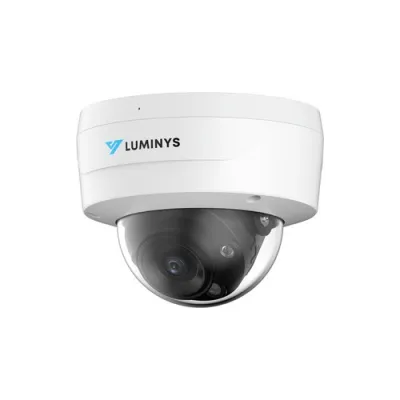 Luminys - N3D-8LA2 - N3-L Mainstream Series 8MP LumiLuxSmart IP Standard Size Dome 2.8mm, IR, White-light LEDs, and Dual-mode