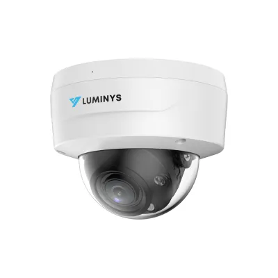 Luminys - N3D-8LAV - N3-L Mainstream Series 8MP LumiLuxSmart IP Standard Size Dome 2.7-13.5mm, IR, White-light LEDs, and Dual-mode