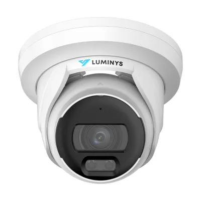 Luminys - N3T-4LA2 - N3-L Mainstream Series 4MP LumiLuxSmart IP Mini Size Turret 2.8mm, IR, White-light LEDs, and Dual-mode