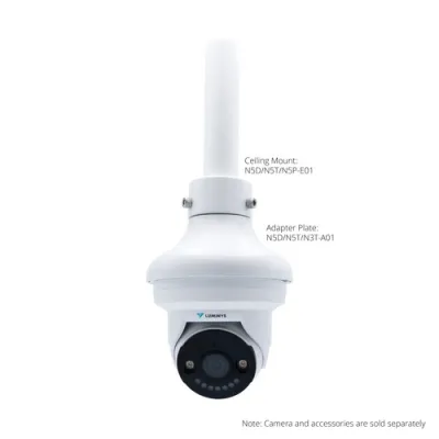 Luminys - N3T-8BA2 - N3-B Mainstream Series 8MP LumiLightBand IP Turret 2.8mm, IR, White-light and Colorful LEDs